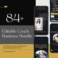 Coach Social Media Canva Bundle